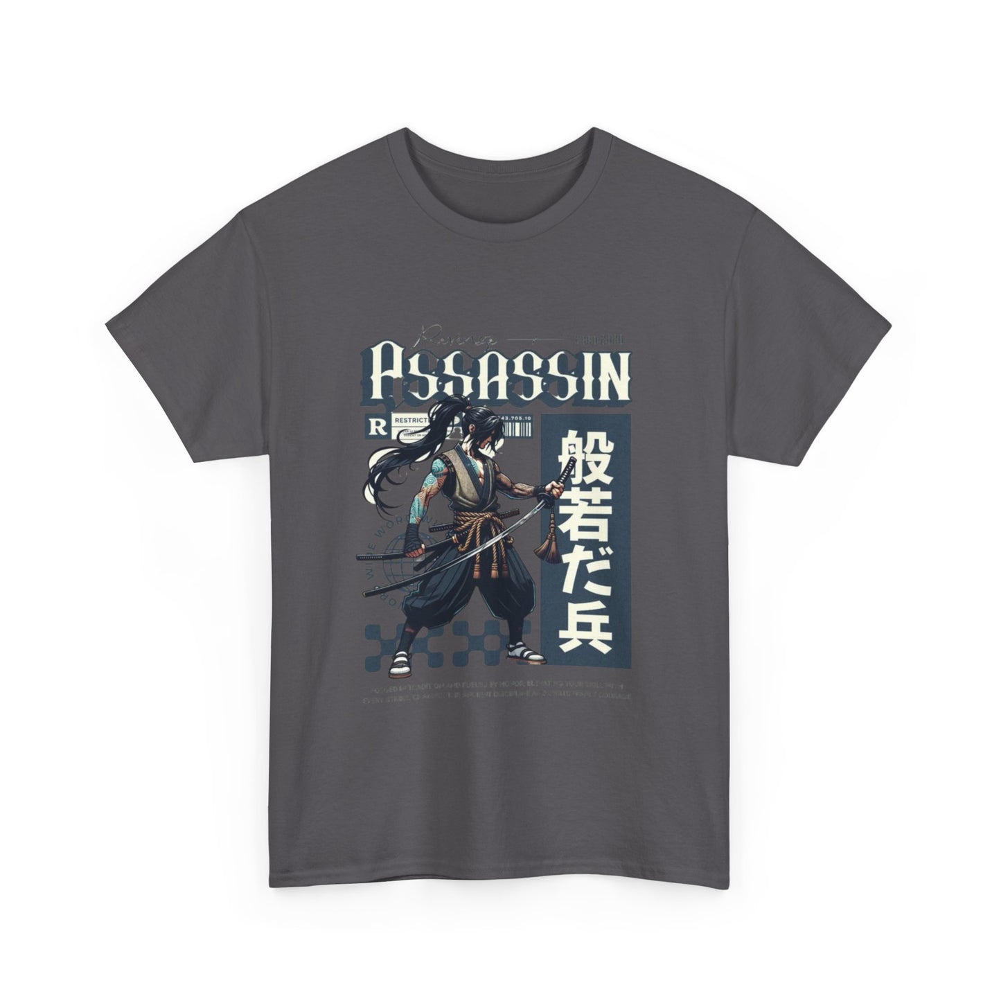 Anime Assassin Graphic Tee, Unisex T-Shirt, Casual Wear, Gift for Gamers, Anime Lover Apparel, Birthday Gift, Streetwear