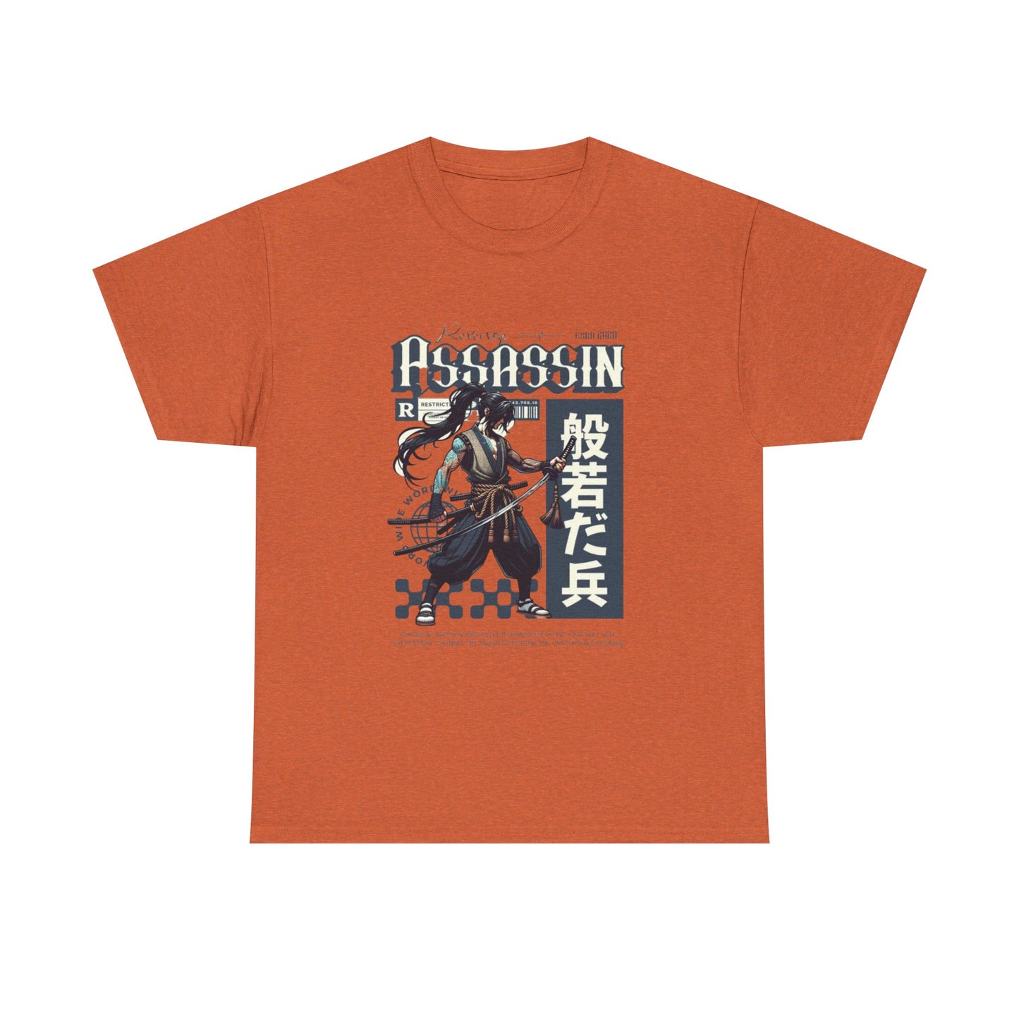 Anime Assassin Graphic Tee, Unisex T-Shirt, Casual Wear, Gift for Gamers, Anime Lover Apparel, Birthday Gift, Streetwear