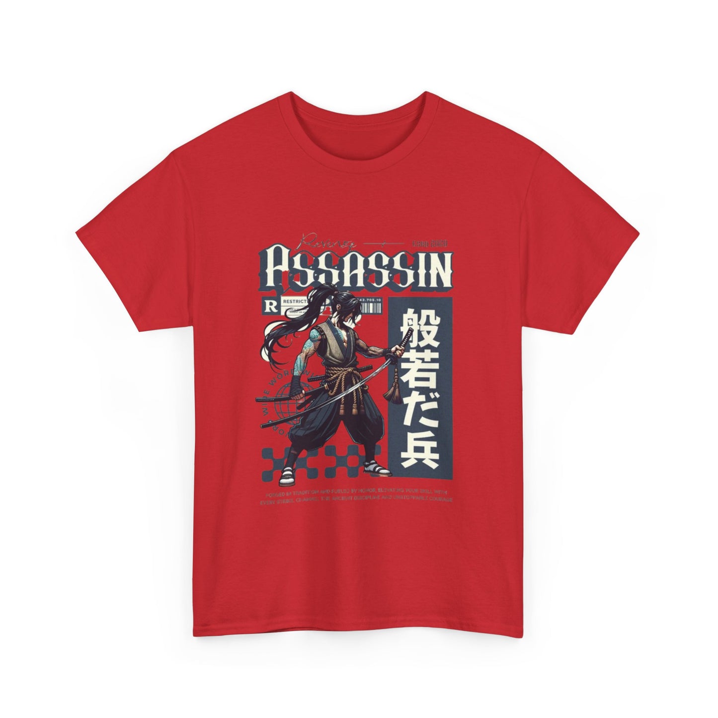 Anime Assassin Graphic Tee, Unisex T-Shirt, Casual Wear, Gift for Gamers, Anime Lover Apparel, Birthday Gift, Streetwear