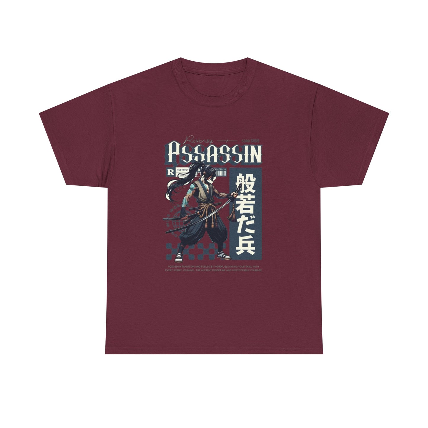 Anime Assassin Graphic Tee, Unisex T-Shirt, Casual Wear, Gift for Gamers, Anime Lover Apparel, Birthday Gift, Streetwear