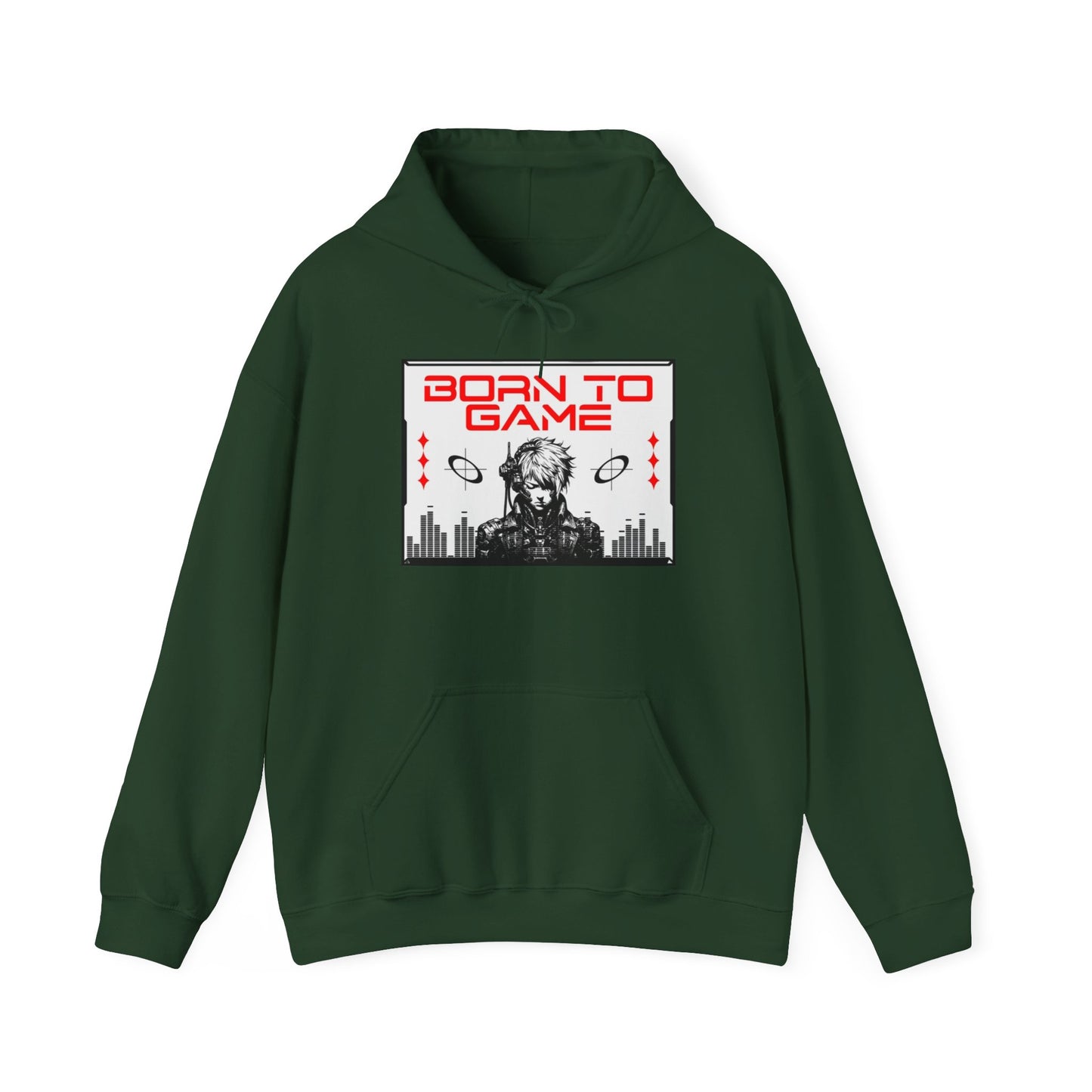 Born to Game Unisex Hoodie, Gamer Sweatshirt, Cozy Gaming Apparel, Perfect Gift for Gamers, Video Game Merchandise