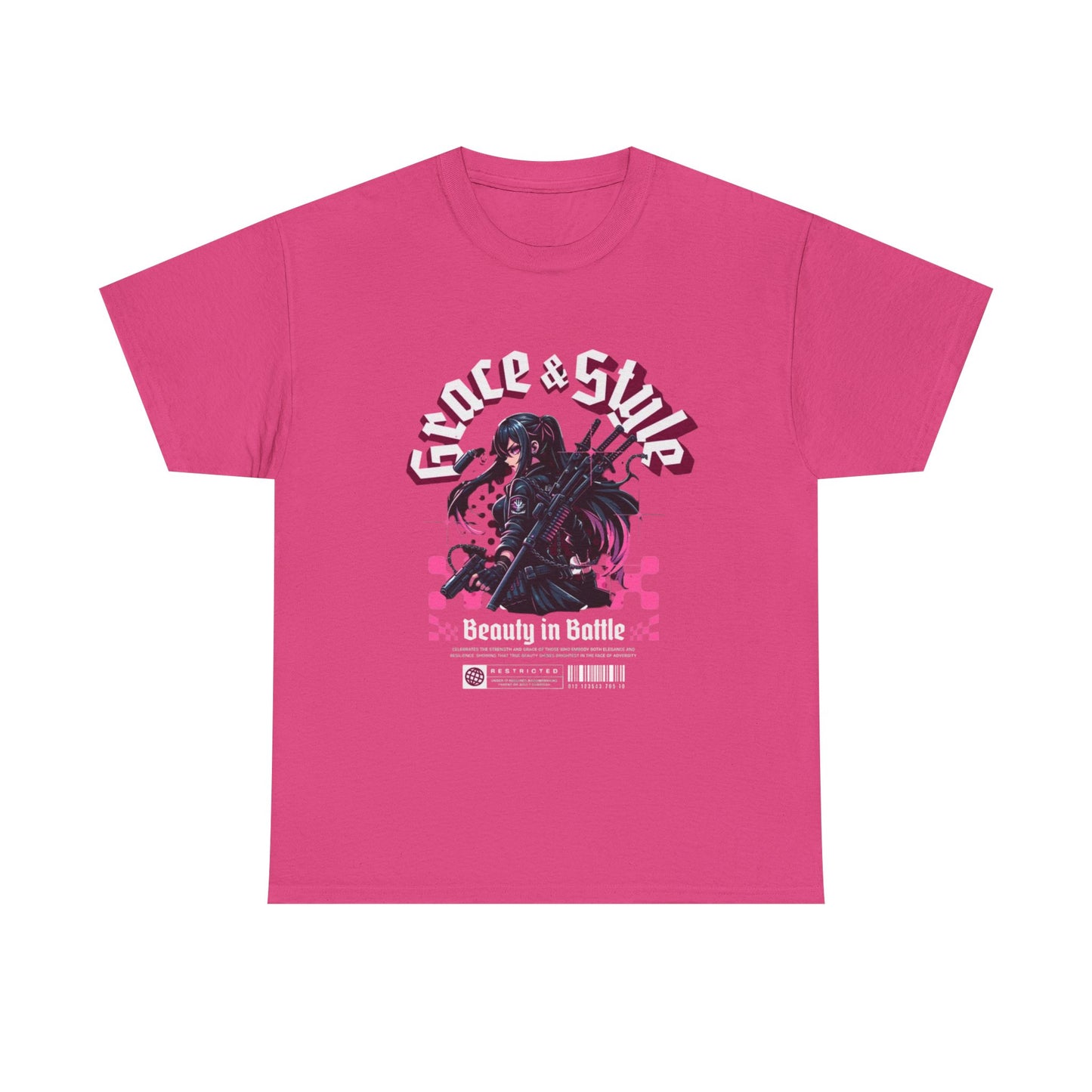 Anime-Inspired Unisex Heavy Cotton Tee, Graphic Tee, Casual Wear, Gift for Geeks, Unique Fashion, Comfortable T-Shirt