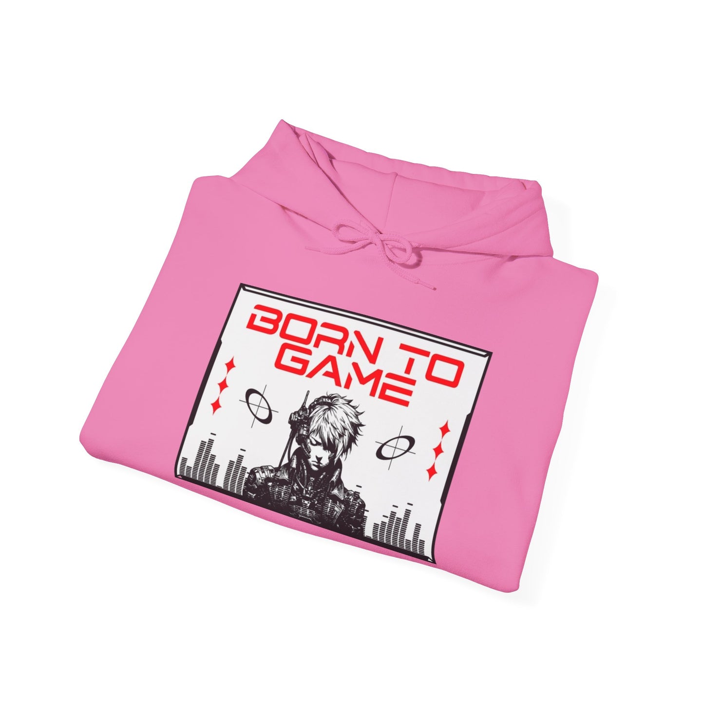 Born to Game Unisex Hoodie, Gamer Sweatshirt, Cozy Gaming Apparel, Perfect Gift for Gamers, Video Game Merchandise