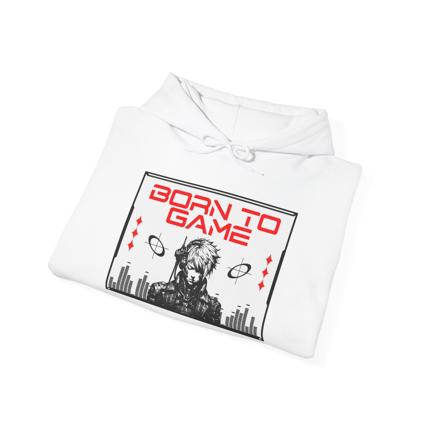 Born to Game Unisex Hoodie, Gamer Sweatshirt, Cozy Gaming Apparel, Perfect Gift for Gamers, Video Game Merchandise