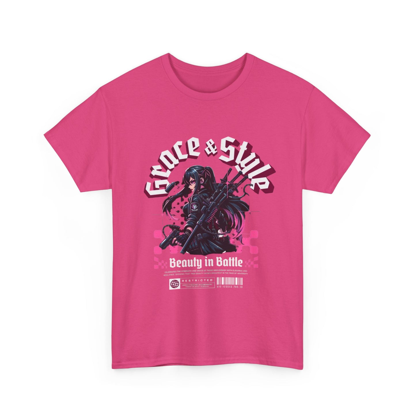 Anime-Inspired Unisex Heavy Cotton Tee, Graphic Tee, Casual Wear, Gift for Geeks, Unique Fashion, Comfortable T-Shirt