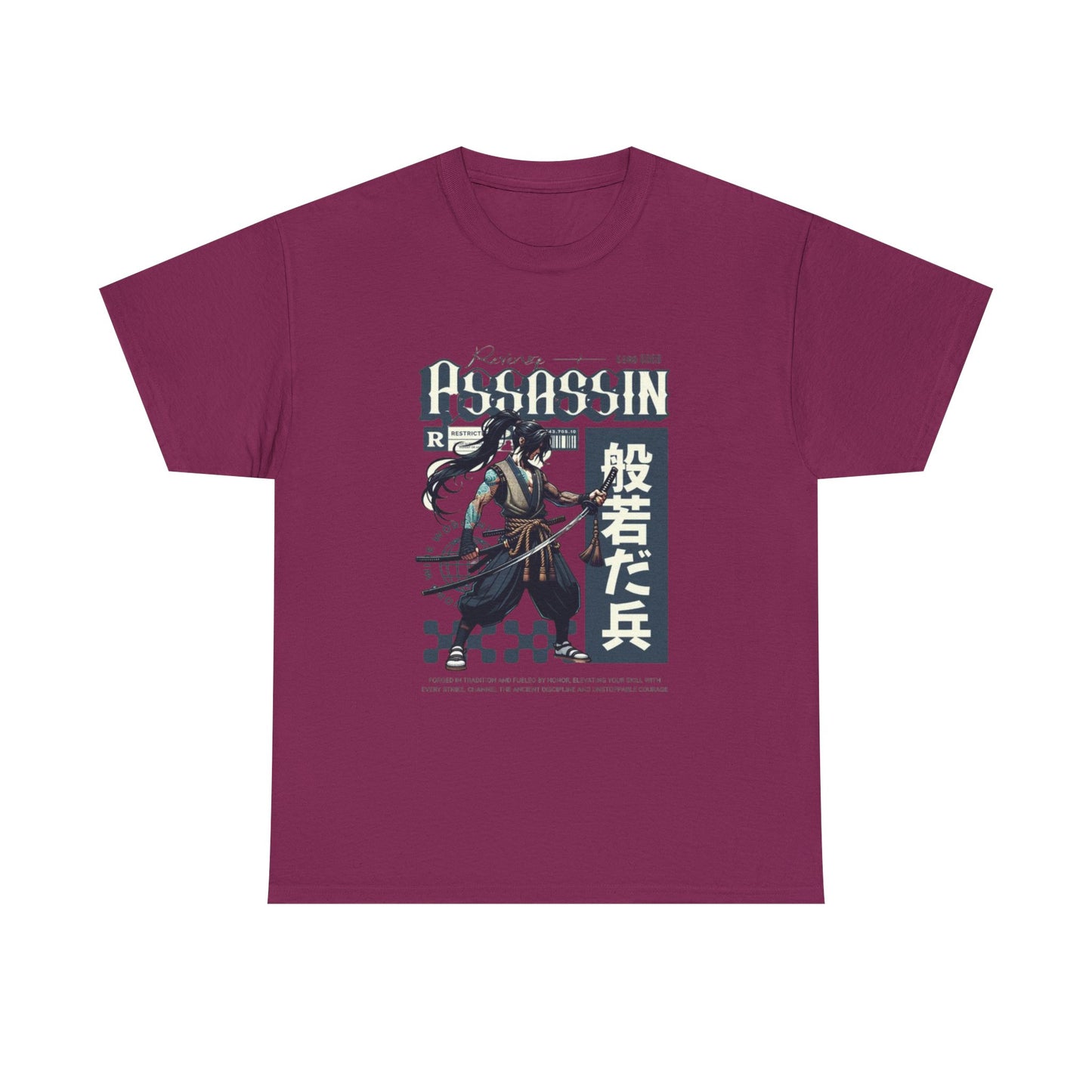 Anime Assassin Graphic Tee, Unisex T-Shirt, Casual Wear, Gift for Gamers, Anime Lover Apparel, Birthday Gift, Streetwear