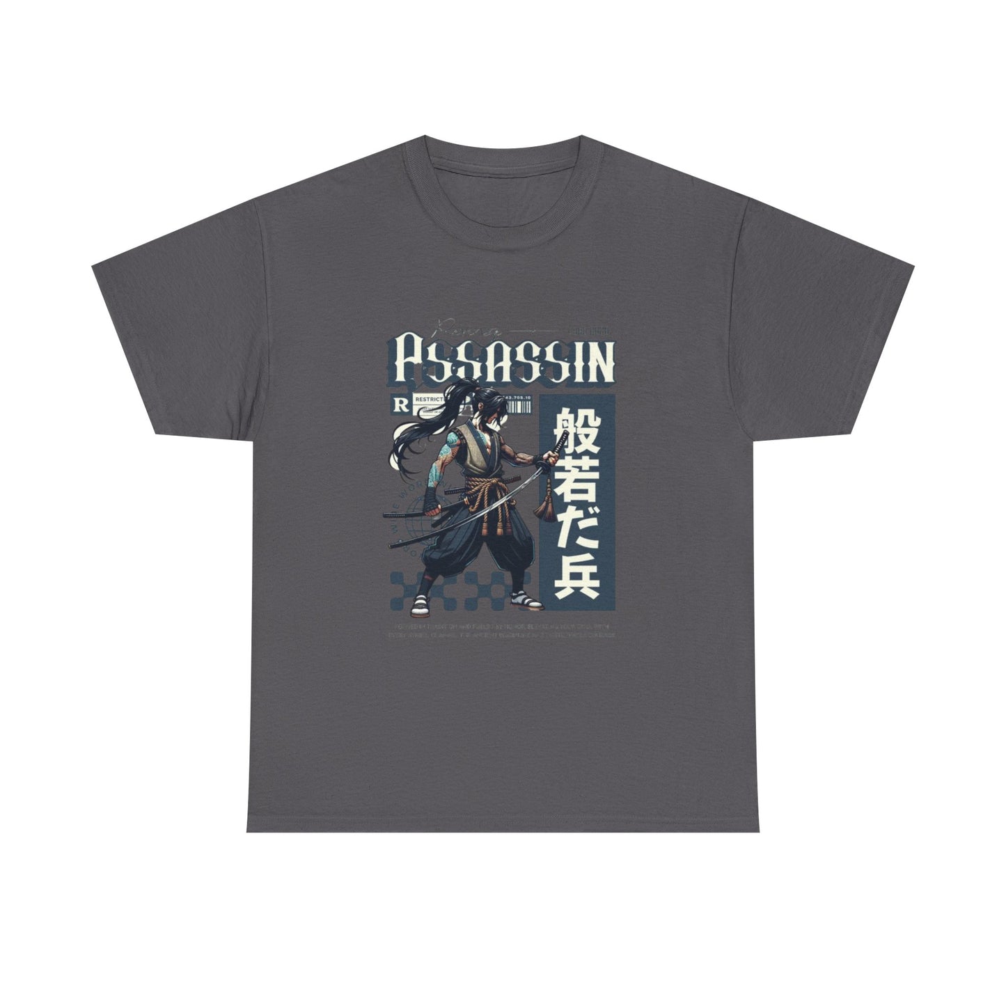 Anime Assassin Graphic Tee, Unisex T-Shirt, Casual Wear, Gift for Gamers, Anime Lover Apparel, Birthday Gift, Streetwear