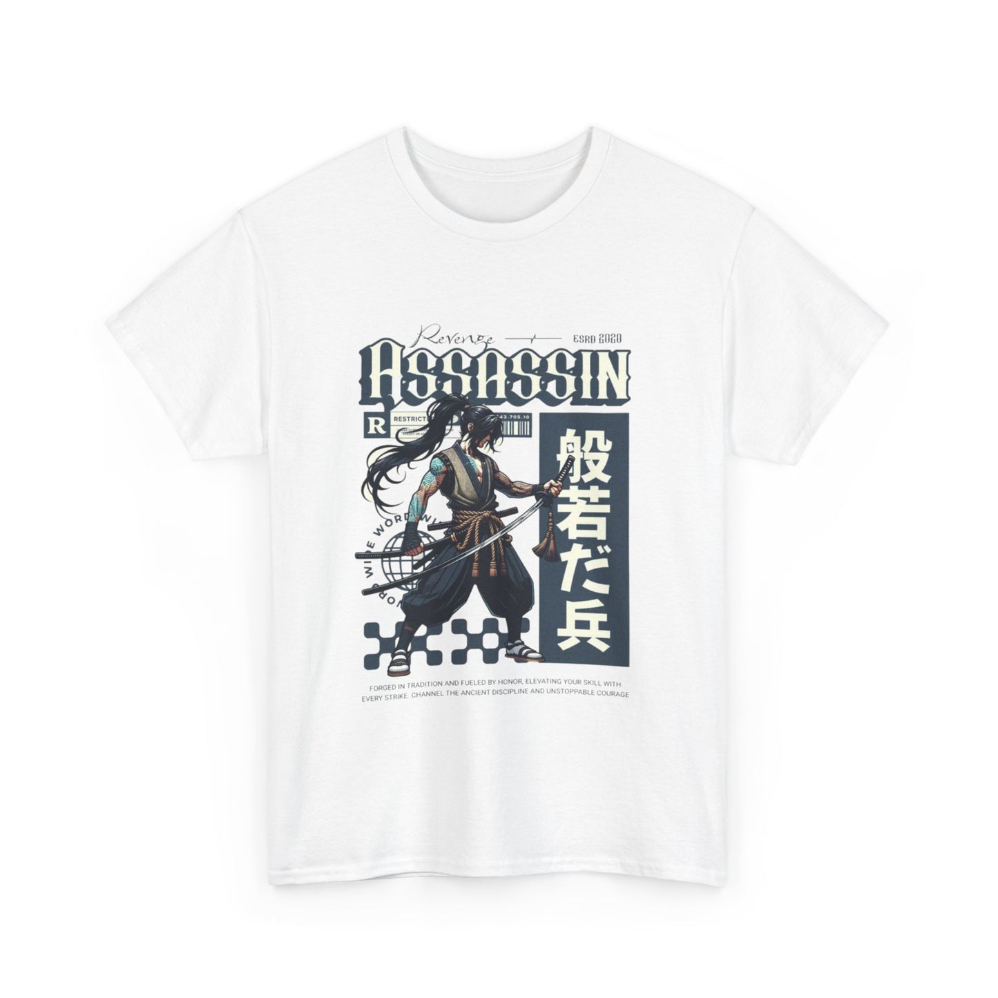 Anime Assassin Graphic Tee, Unisex T-Shirt, Casual Wear, Gift for Gamers, Anime Lover Apparel, Birthday Gift, Streetwear