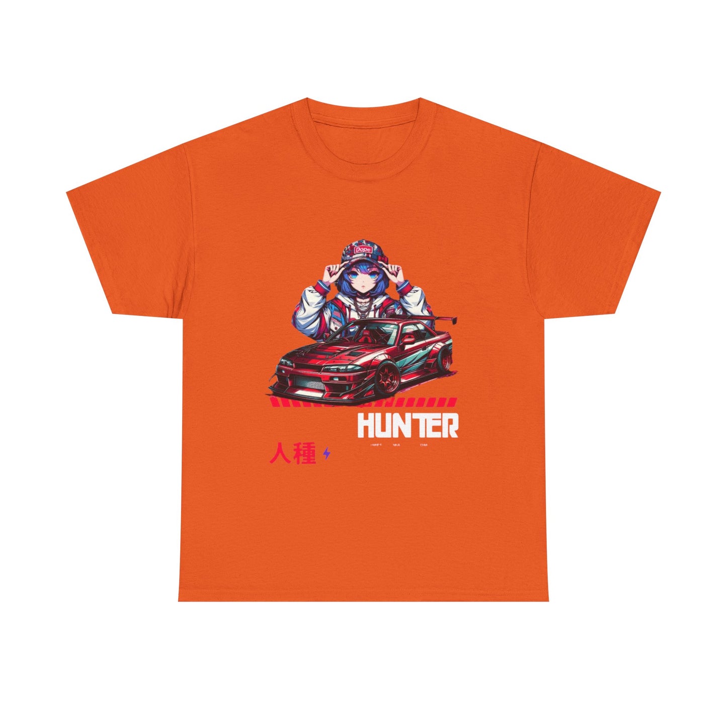 Anime-Inspired Unisex Cotton Tee, Vintage Style, Car Enthusiast Shirt, Gamer Fashion, Casual Wear for All, Gift for Anime Lovers
