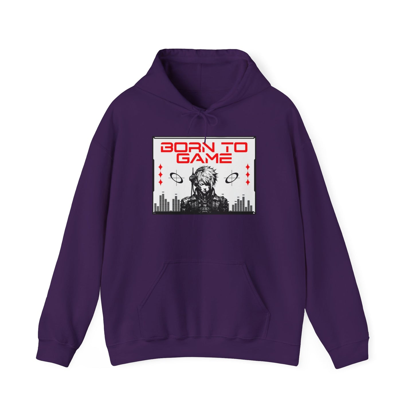 Born to Game Unisex Hoodie, Gamer Sweatshirt, Cozy Gaming Apparel, Perfect Gift for Gamers, Video Game Merchandise