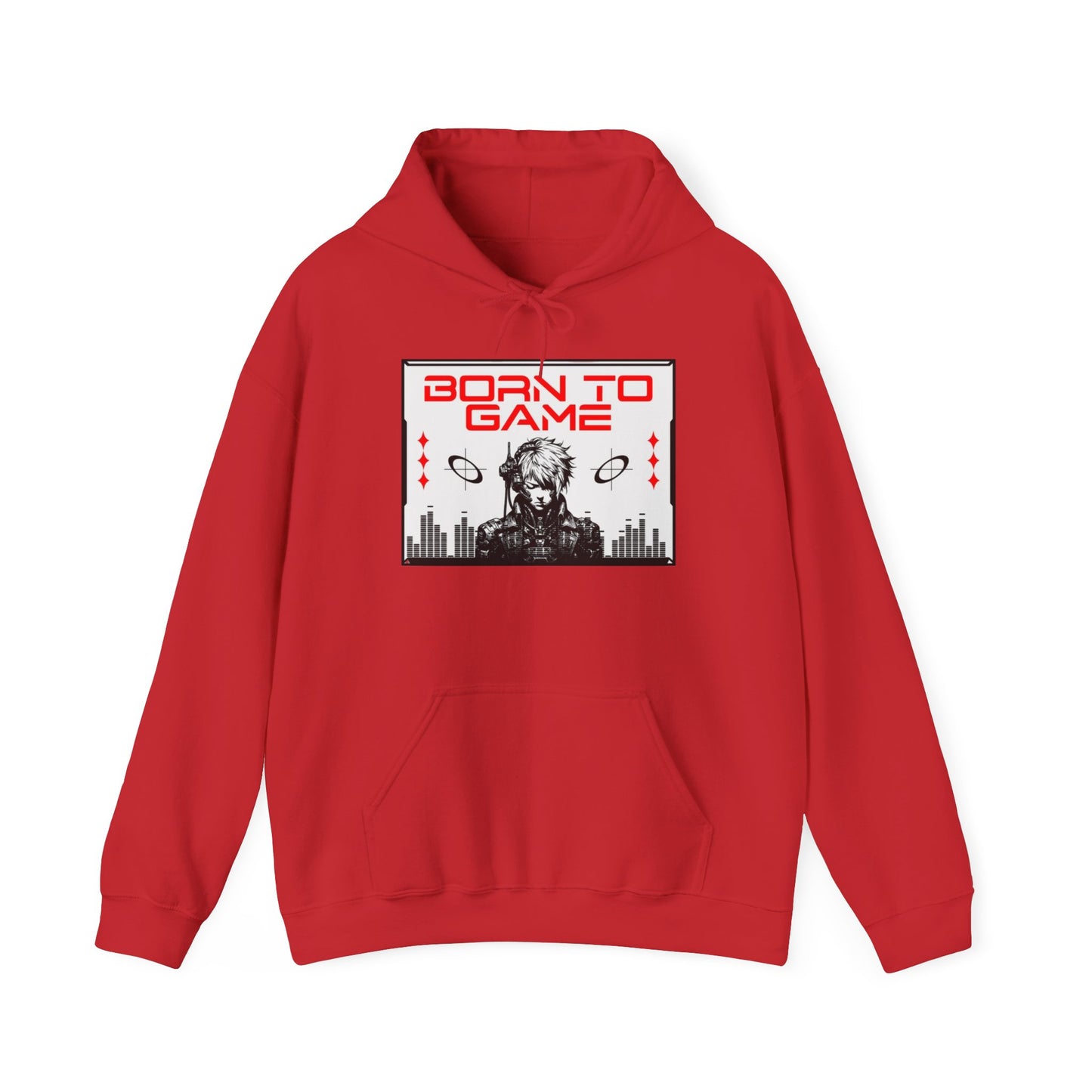 Born to Game Unisex Hoodie, Gamer Sweatshirt, Cozy Gaming Apparel, Perfect Gift for Gamers, Video Game Merchandise