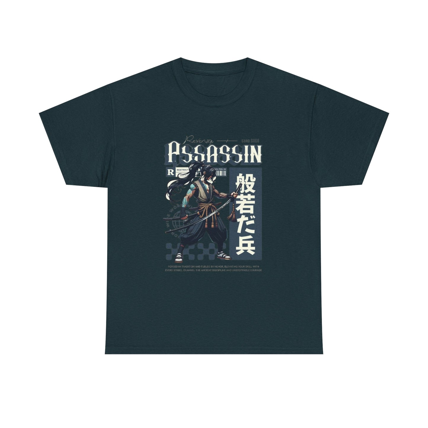 Anime Assassin Graphic Tee, Unisex T-Shirt, Casual Wear, Gift for Gamers, Anime Lover Apparel, Birthday Gift, Streetwear