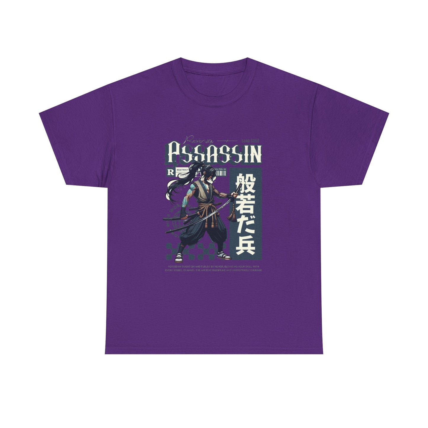 Anime Assassin Graphic Tee, Unisex T-Shirt, Casual Wear, Gift for Gamers, Anime Lover Apparel, Birthday Gift, Streetwear