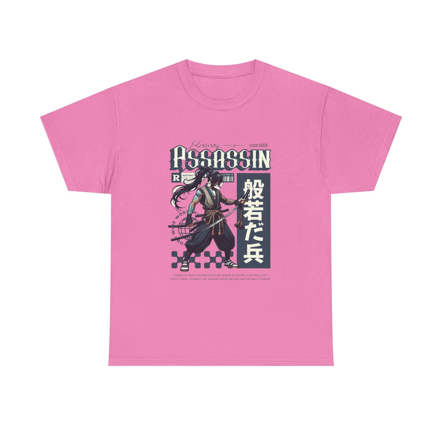 Anime Assassin Graphic Tee, Unisex T-Shirt, Casual Wear, Gift for Gamers, Anime Lover Apparel, Birthday Gift, Streetwear