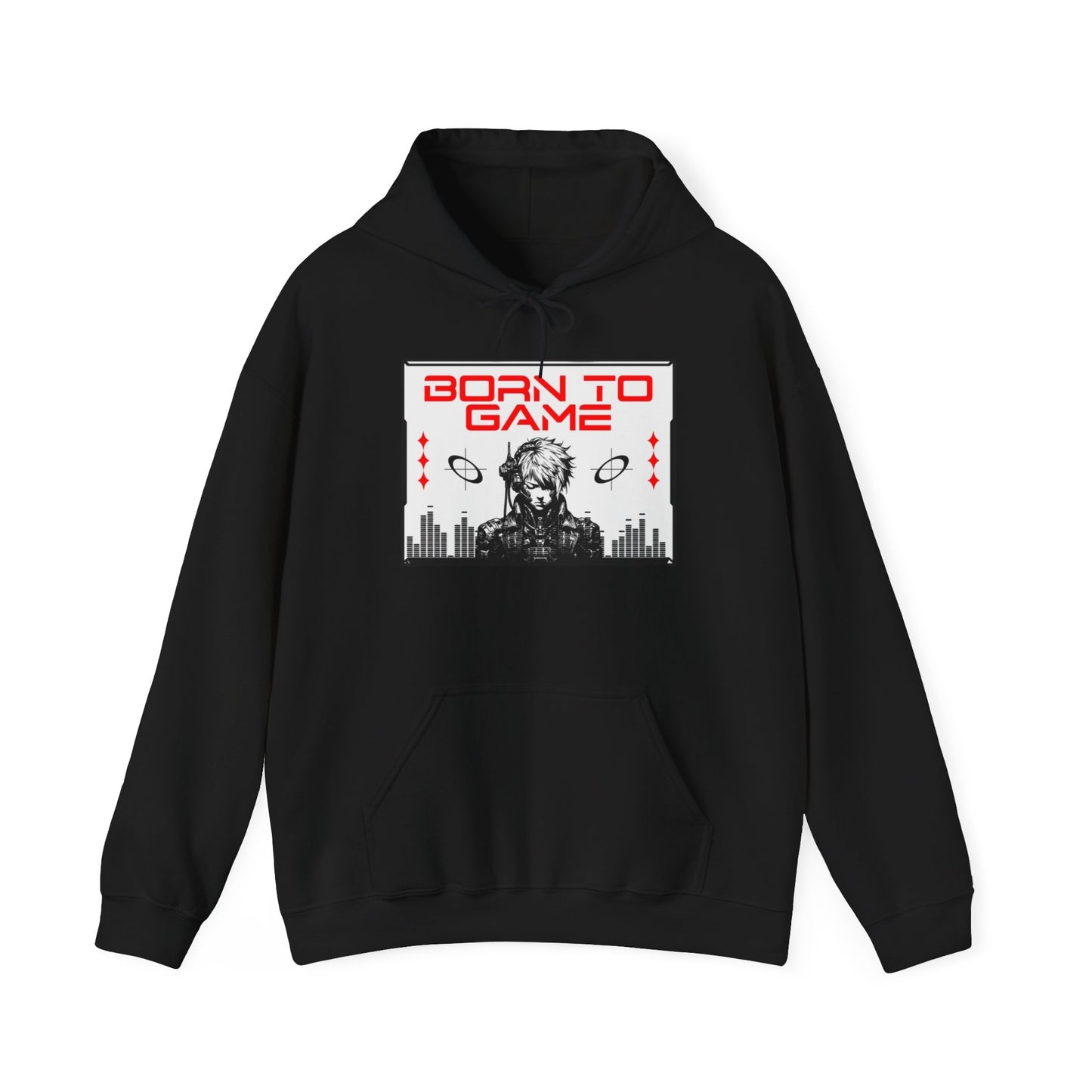 Born to Game Unisex Hoodie, Gamer Sweatshirt, Cozy Gaming Apparel, Perfect Gift for Gamers, Video Game Merchandise