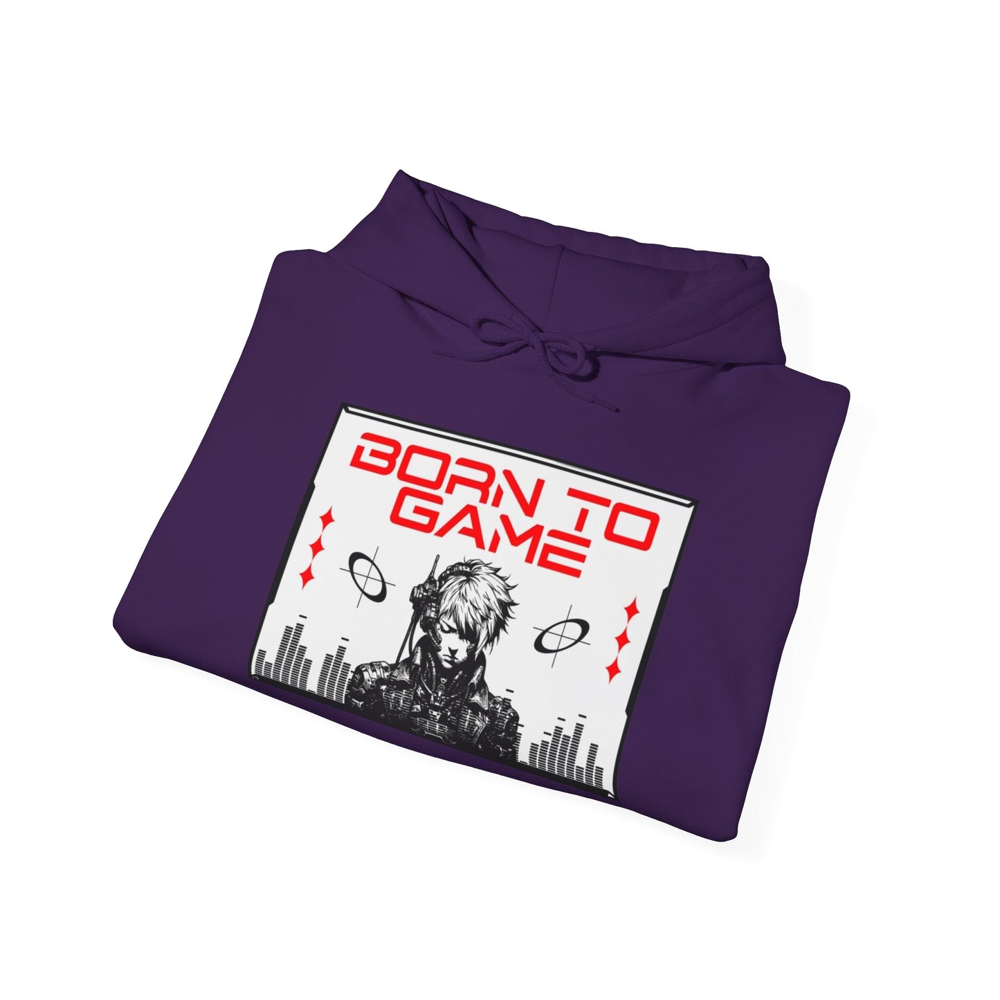 Born to Game Unisex Hoodie, Gamer Sweatshirt, Cozy Gaming Apparel, Perfect Gift for Gamers, Video Game Merchandise