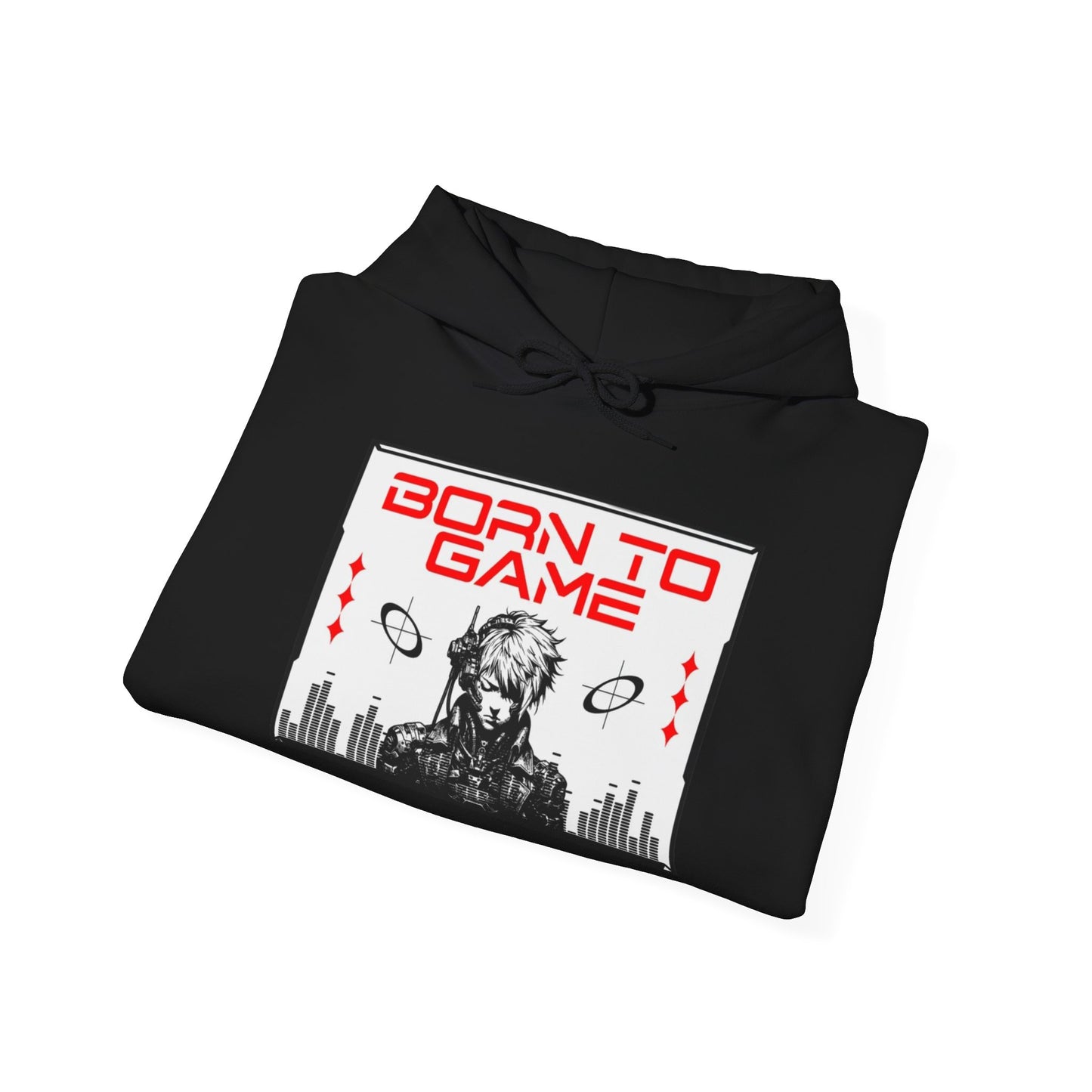 Born to Game Unisex Hoodie, Gamer Sweatshirt, Cozy Gaming Apparel, Perfect Gift for Gamers, Video Game Merchandise