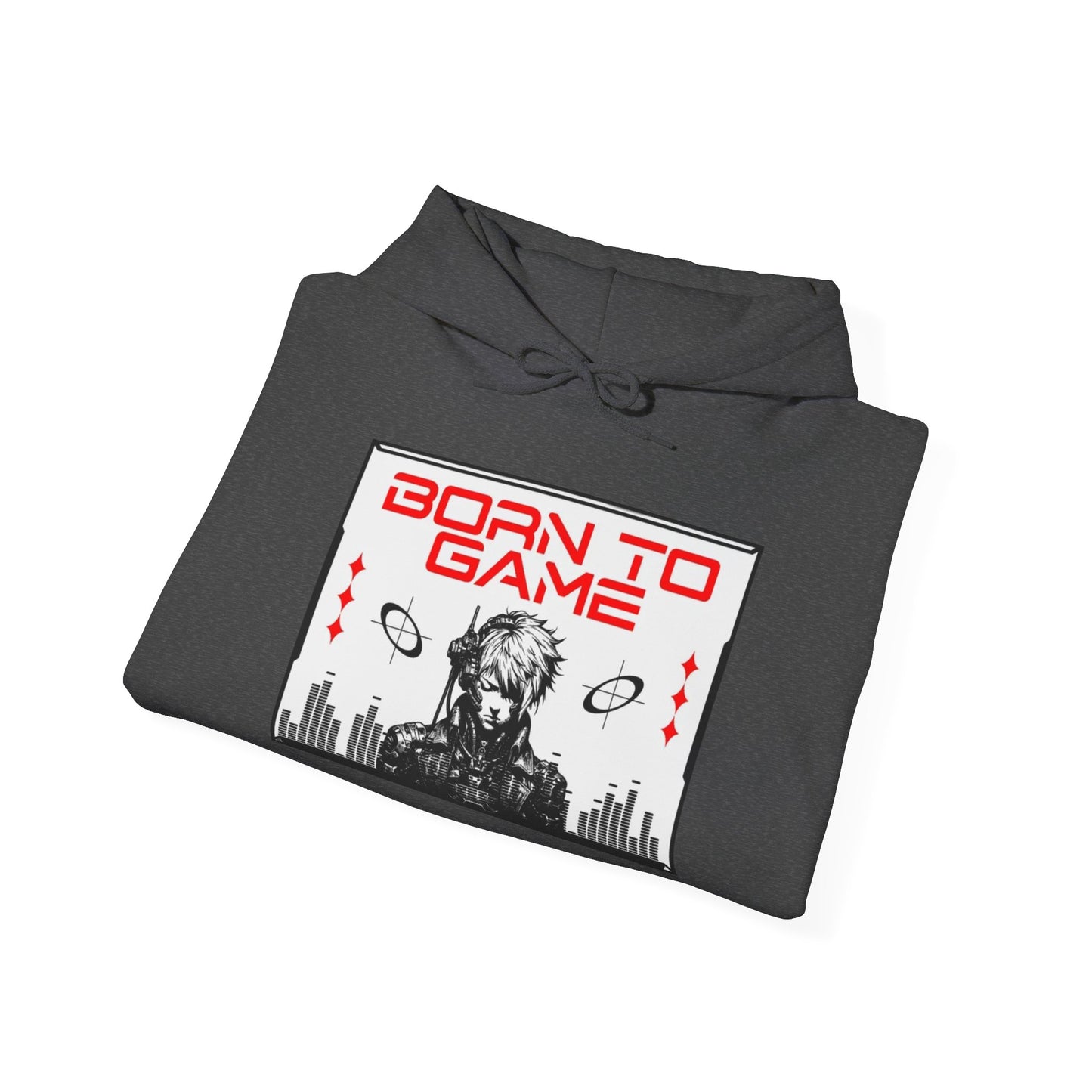 Born to Game Unisex Hoodie, Gamer Sweatshirt, Cozy Gaming Apparel, Perfect Gift for Gamers, Video Game Merchandise