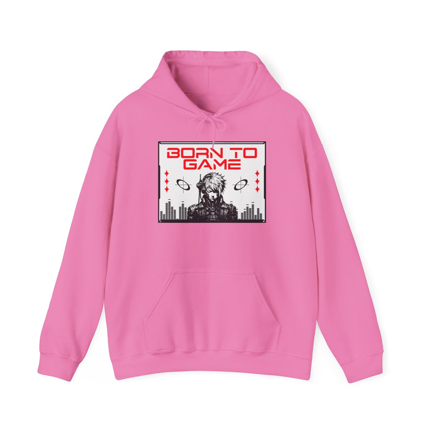 Born to Game Unisex Hoodie, Gamer Sweatshirt, Cozy Gaming Apparel, Perfect Gift for Gamers, Video Game Merchandise