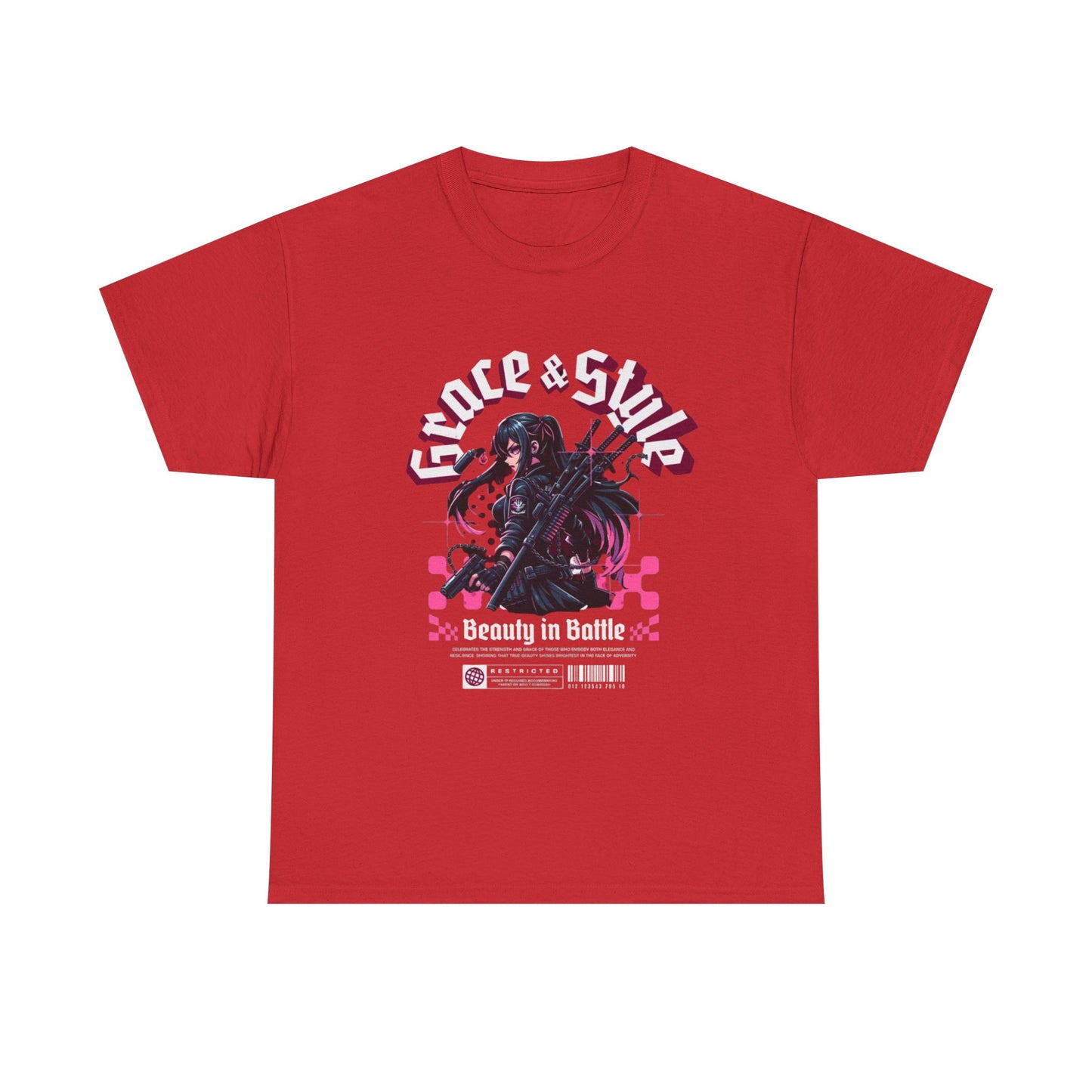 Anime-Inspired Unisex Heavy Cotton Tee, Graphic Tee, Casual Wear, Gift for Geeks, Unique Fashion, Comfortable T-Shirt
