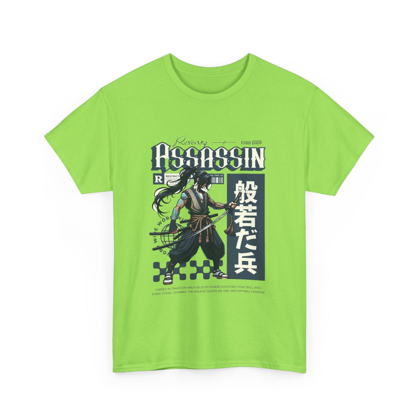 Anime Assassin Graphic Tee, Unisex T-Shirt, Casual Wear, Gift for Gamers, Anime Lover Apparel, Birthday Gift, Streetwear