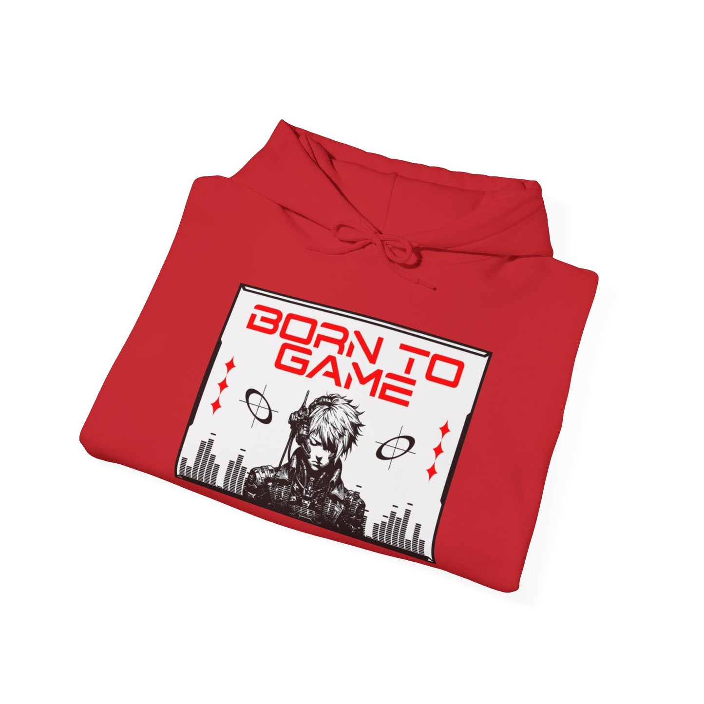Born to Game Unisex Hoodie, Gamer Sweatshirt, Cozy Gaming Apparel, Perfect Gift for Gamers, Video Game Merchandise
