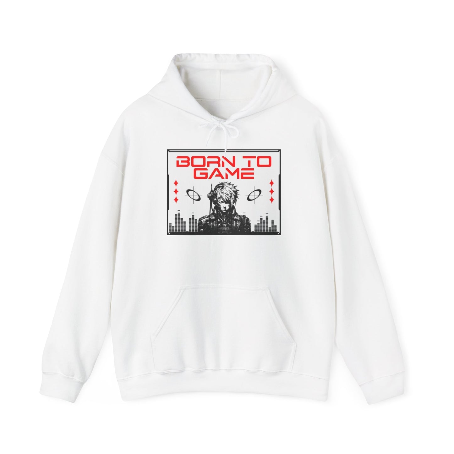 Born to Game Unisex Hoodie, Gamer Sweatshirt, Cozy Gaming Apparel, Perfect Gift for Gamers, Video Game Merchandise