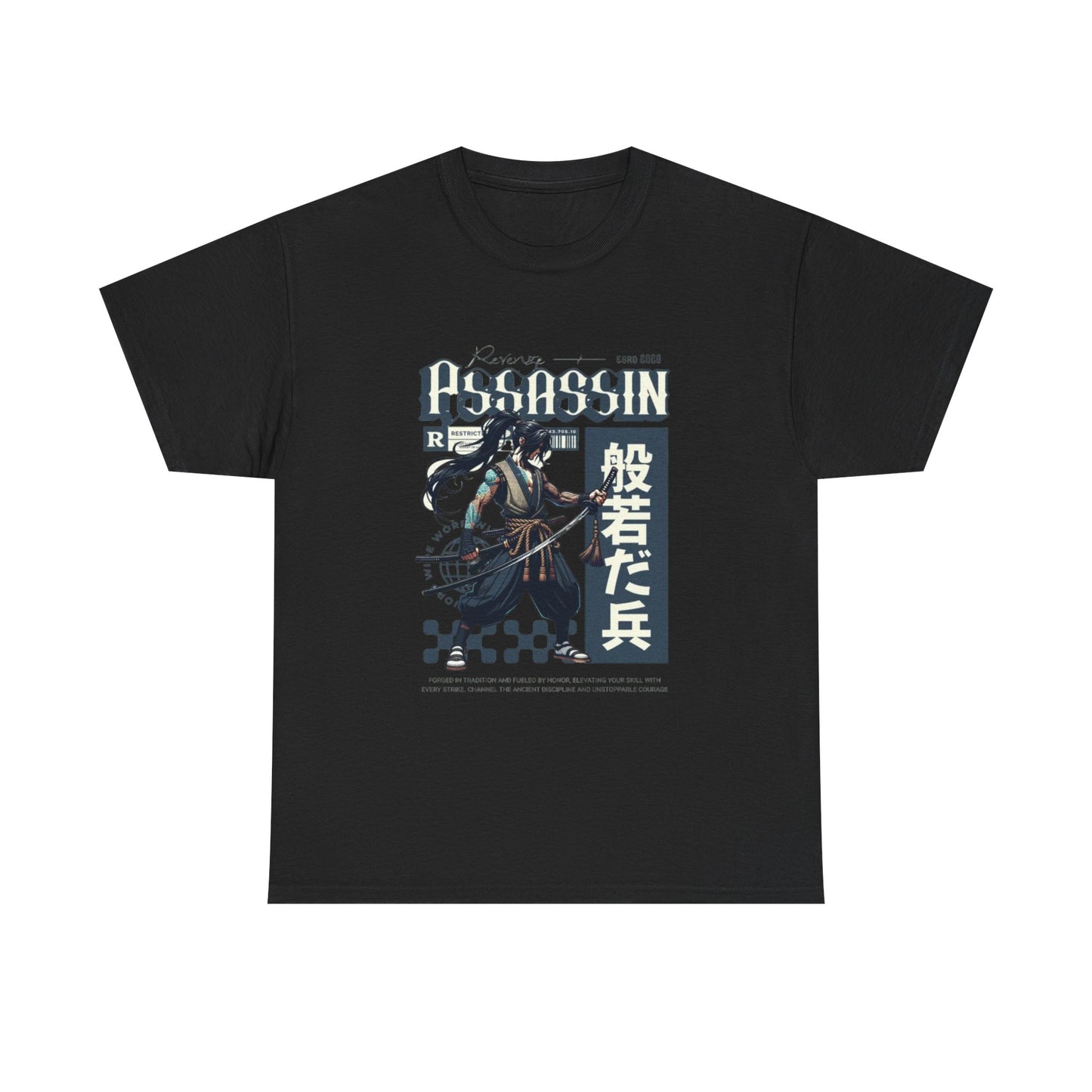 Anime Assassin Graphic Tee, Unisex T-Shirt, Casual Wear, Gift for Gamers, Anime Lover Apparel, Birthday Gift, Streetwear
