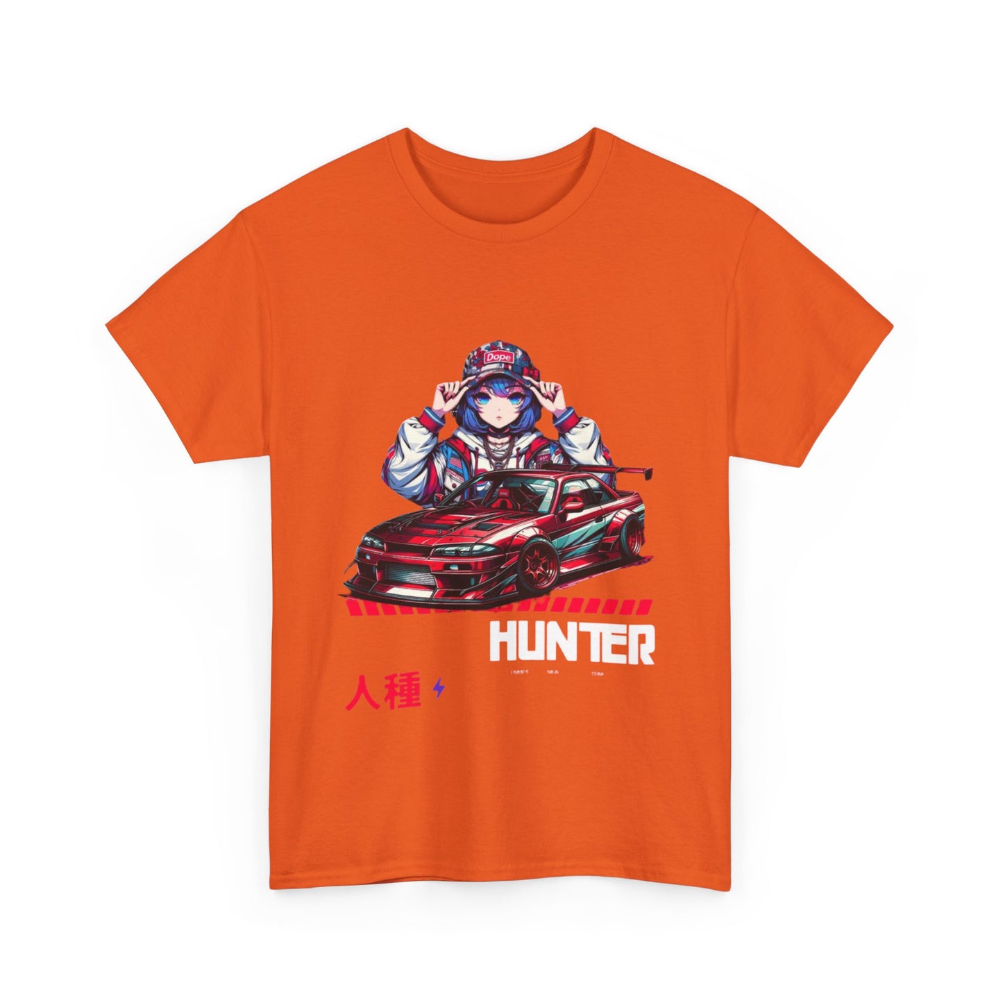 Anime-Inspired Unisex Cotton Tee, Vintage Style, Car Enthusiast Shirt, Gamer Fashion, Casual Wear for All, Gift for Anime Lovers