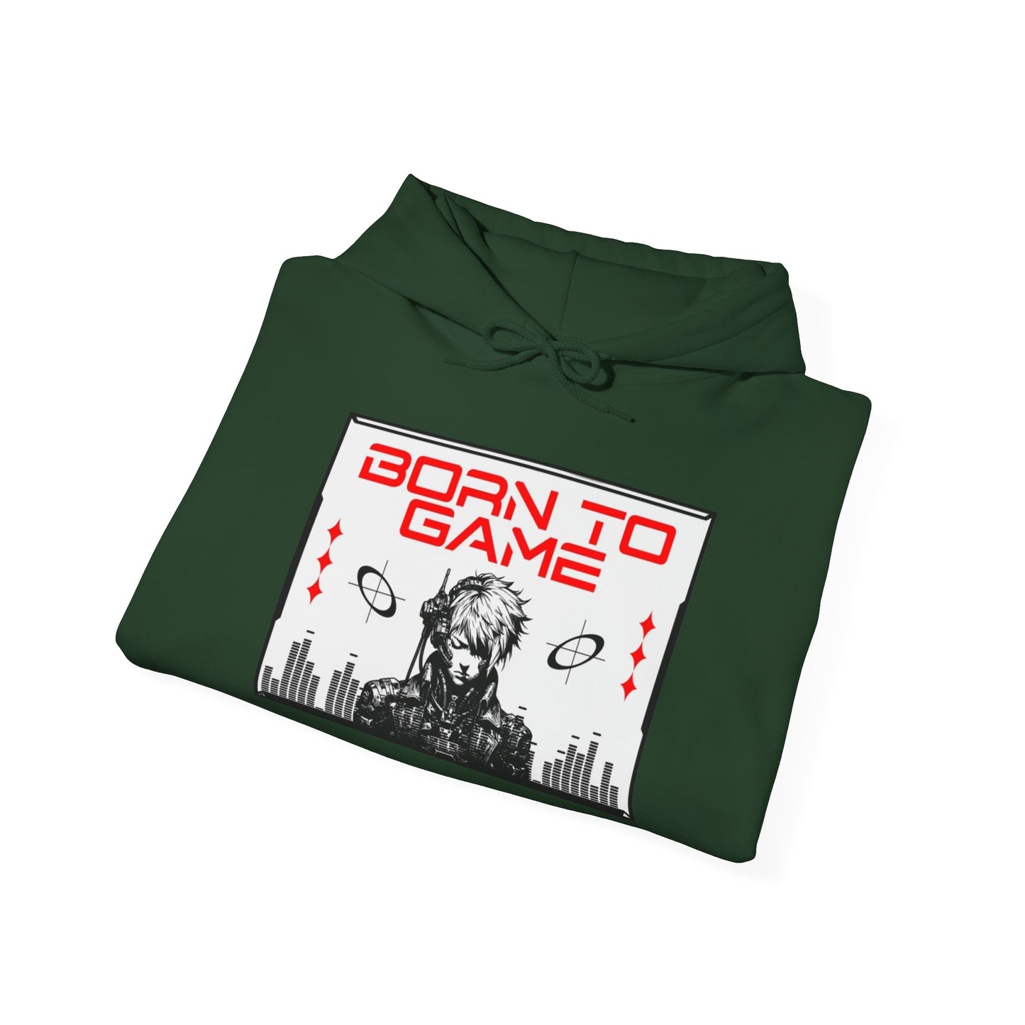 Born to Game Unisex Hoodie, Gamer Sweatshirt, Cozy Gaming Apparel, Perfect Gift for Gamers, Video Game Merchandise