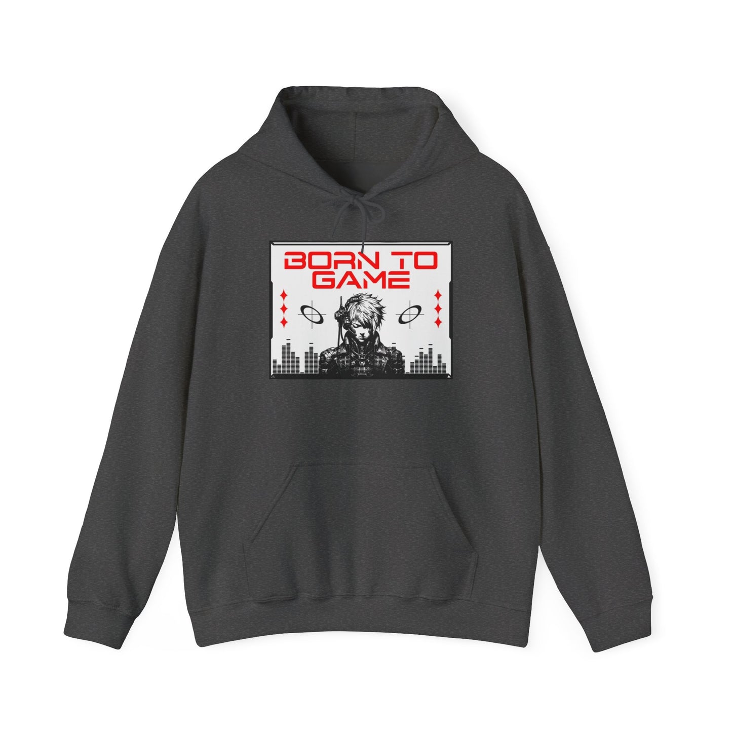 Born to Game Unisex Hoodie, Gamer Sweatshirt, Cozy Gaming Apparel, Perfect Gift for Gamers, Video Game Merchandise