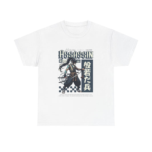 Anime Assassin Graphic Tee, Unisex T-Shirt, Casual Wear, Gift for Gamers, Anime Lover Apparel, Birthday Gift, Streetwear