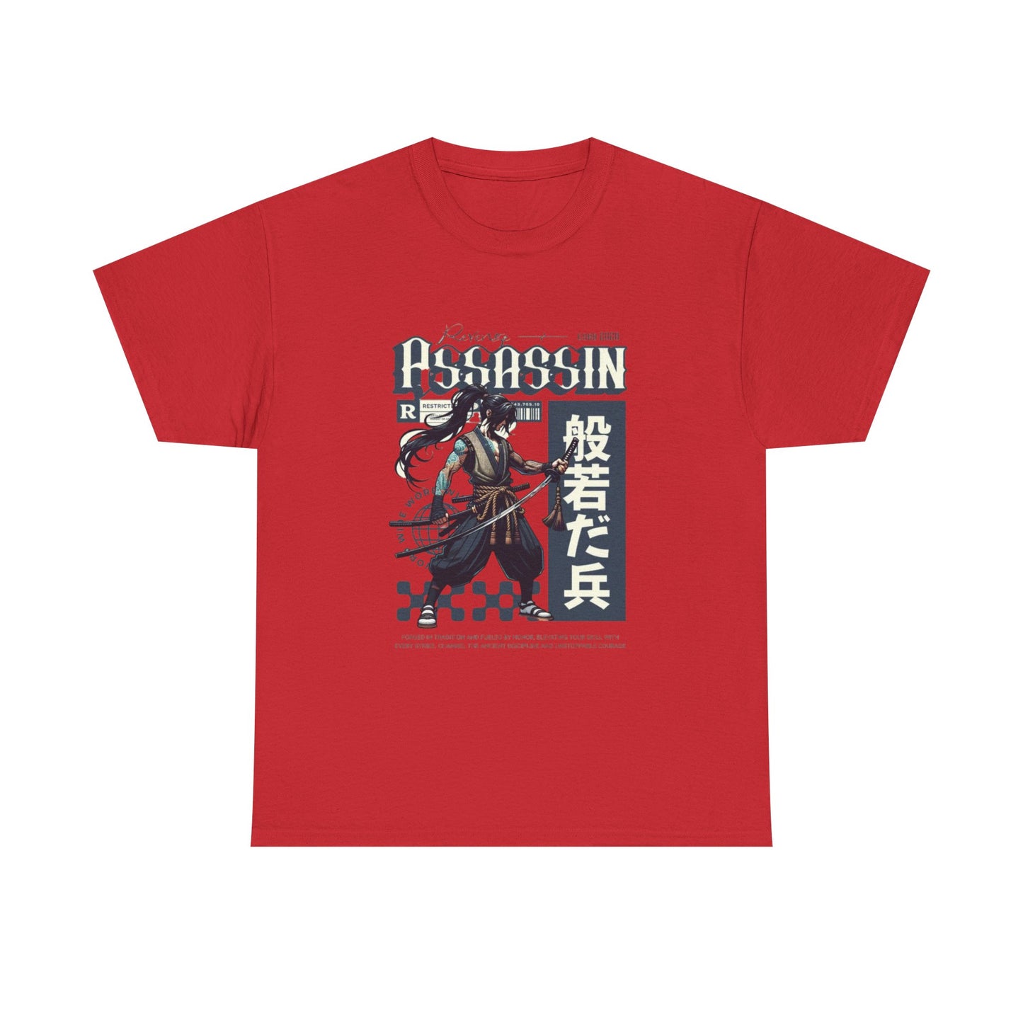Anime Assassin Graphic Tee, Unisex T-Shirt, Casual Wear, Gift for Gamers, Anime Lover Apparel, Birthday Gift, Streetwear